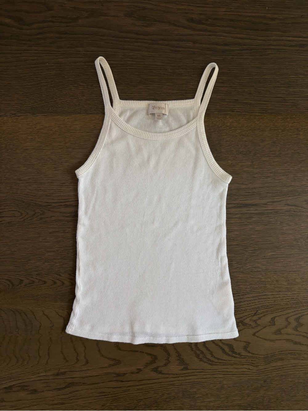 Brixton White Tank Top